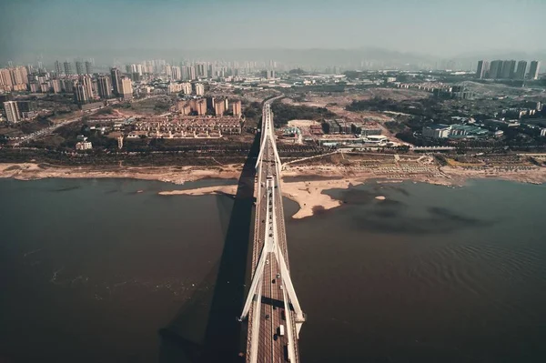 Pont Masangxi Architecture Urbaine Chongqing Chine — Photo