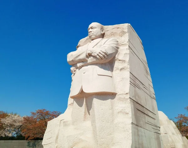 Martin Luther King Statue Park Washington — Stock Photo, Image