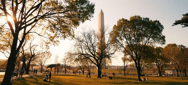 Washington Monument Als Nationaal Monument Washington — Stockfoto