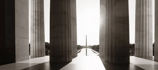 Lincoln Memorial Nationellt Monument Washington — Stockfoto