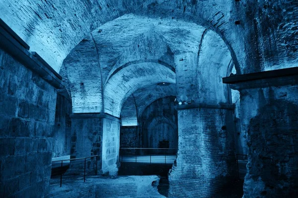Tunel Barykada Lucca Włochy — Zdjęcie stockowe