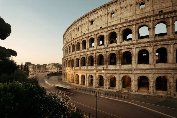 Colosseum Den Symboliska Arkitekturen Rom Och Italien — Stockfoto