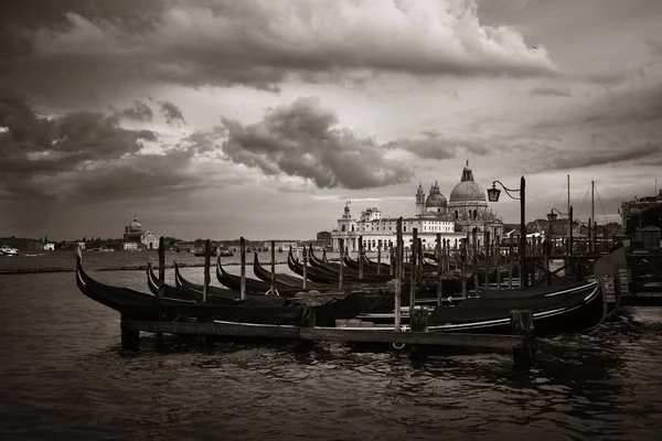 Gondole Santa Maria Della Salute Venise Italie — Photo