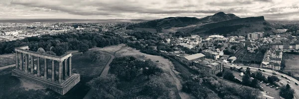 Calton Hillu Bylo Vidět Panorama Edinburghu Spojené Království — Stock fotografie