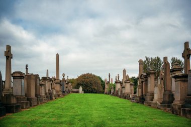 Glasgow Necropolis Viktorya Mezarlığı İskoçya, Birleşik Krallık