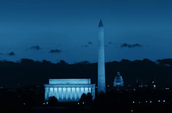 Архитектура Вашингтона Издалека — стоковое фото