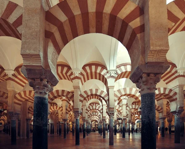 Cordoba España Mayo 2019 Vista Interior Mezquita Catedral Córdoba Con — Foto de Stock