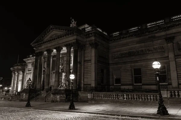 Liverpool Feb 2020 Liverpool Walker Art Gallery History Building Closeup — 스톡 사진