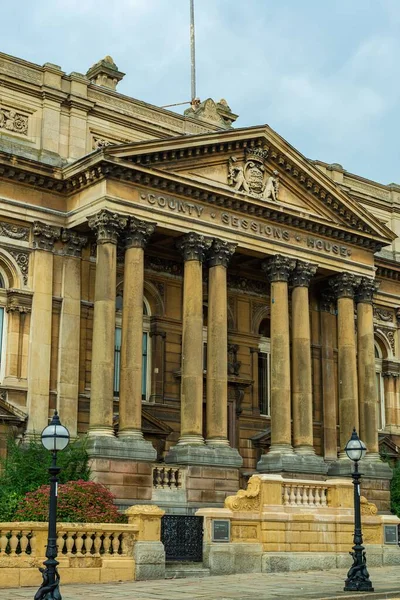 Liverpool Walker Art Gallery Historyczne Budynki Zbliżenie Anglii Wielkiej Brytanii — Zdjęcie stockowe