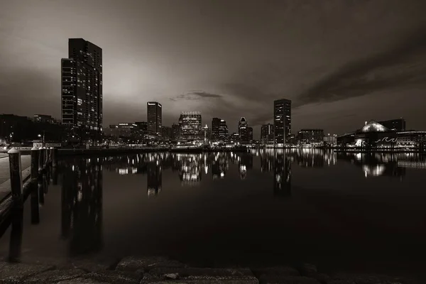 Вид Внутреннего Района Балтимора Городскими Зданиями — стоковое фото