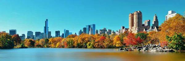 Central park herfst — Stockfoto