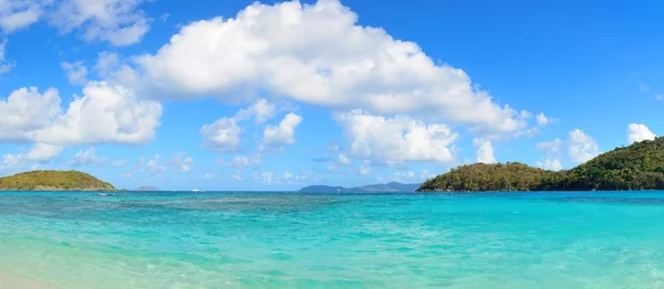 Strand unberührter Inseln — Stockfoto