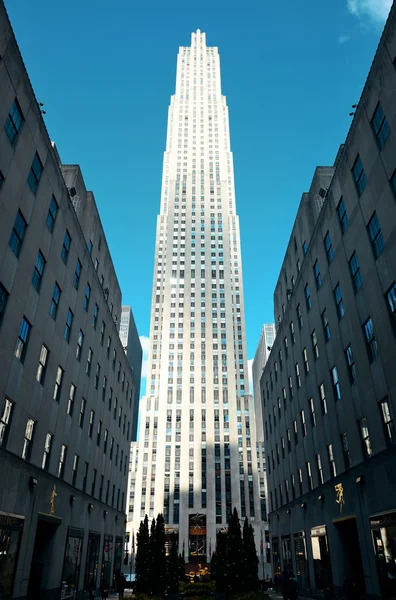 Rockefeller Plaza — Zdjęcie stockowe