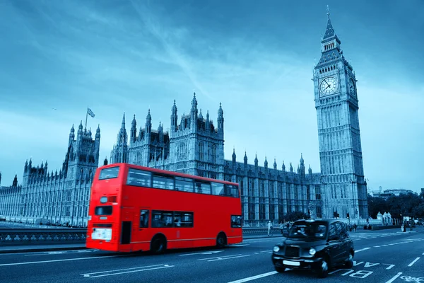 Autobus w Londynie — Zdjęcie stockowe