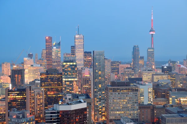 Toronto schemering — Stockfoto