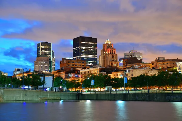 La vecchia Montreal in Canada — Foto Stock