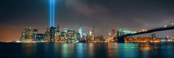 New York City éjszakai — Stock Fotó