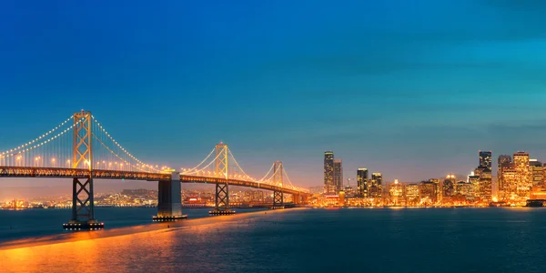 旧金山天际线 — 图库照片