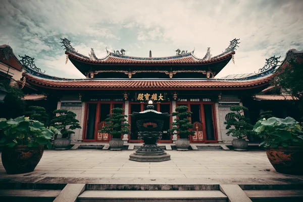 Singapore Chinese tempel — Stockfoto