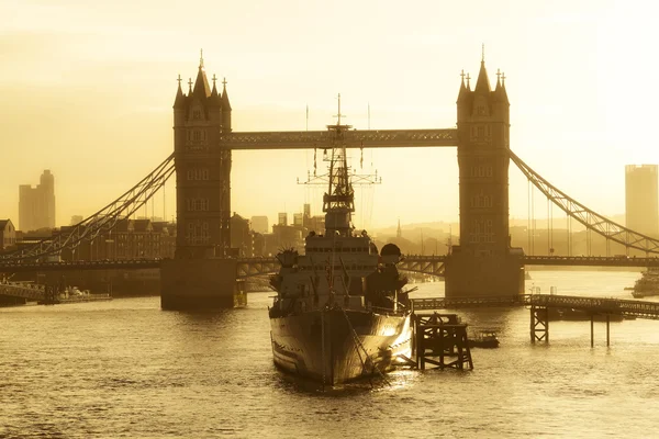 Thames River London — Stockfoto