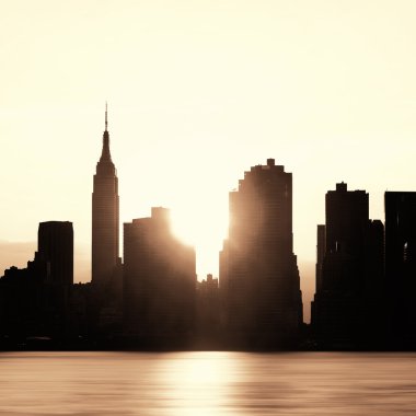 New York şehir silueti