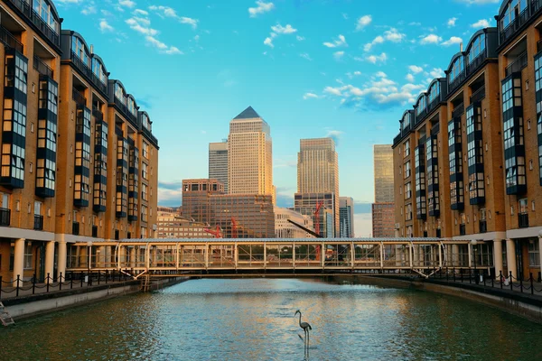 London Canary Wharf — Zdjęcie stockowe