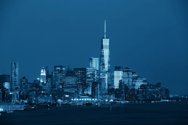 Noite de Nova Iorque — Fotografia de Stock