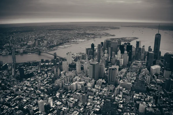 Manhattan aerial — Stock Photo, Image