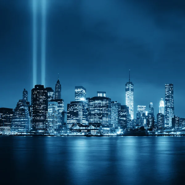 New York City Night — Stockfoto