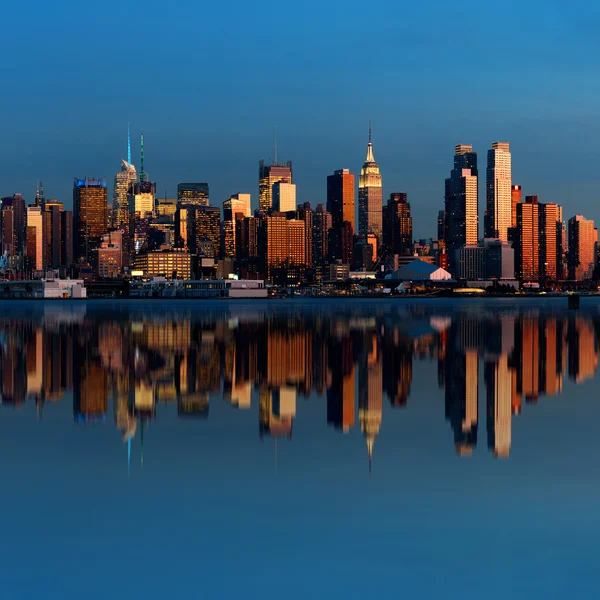 Midtown Manhattan Skyline — Stock fotografie