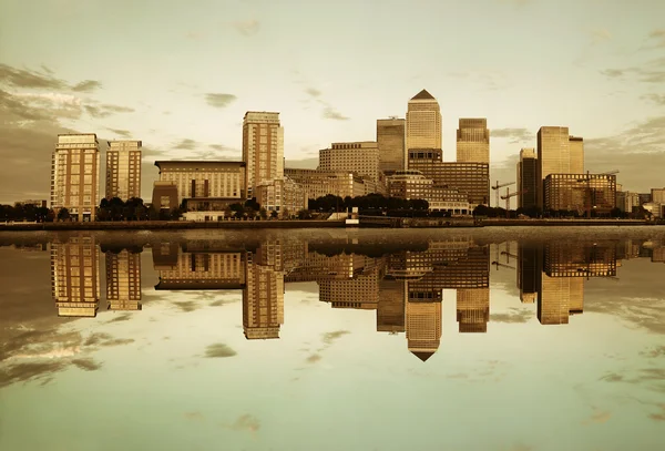 Londra Canary Wharf — Foto Stock