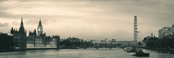 Thames river panorama — Stockfoto