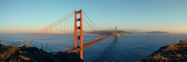 Ponte portão dourado — Fotografia de Stock