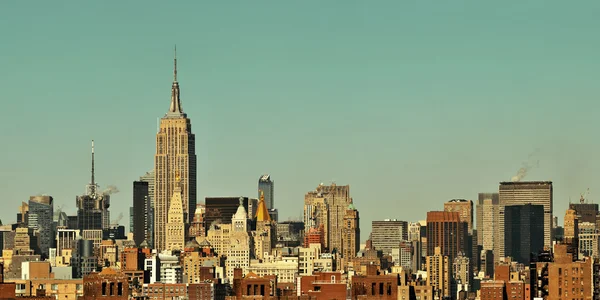 纽约市的摩天大楼 — 图库照片#