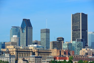 Montreal şehir manzarası 