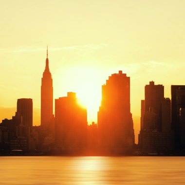 New York şehir silueti