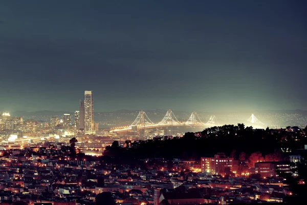 ซานฟรานซิสโก สกายไลน์ — ภาพถ่ายสต็อก