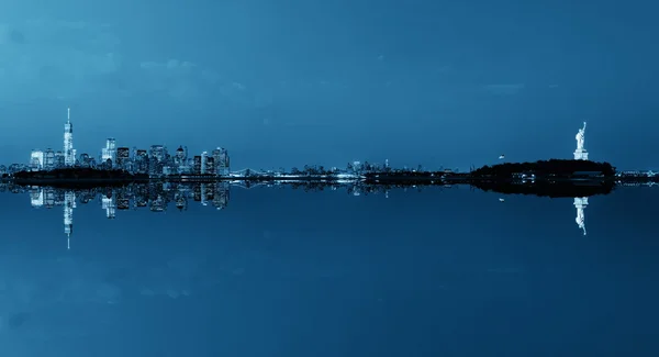 Noite de Nova Iorque — Fotografia de Stock