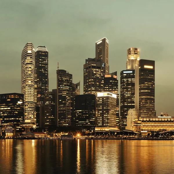 Szingapúr városára — Stock Fotó