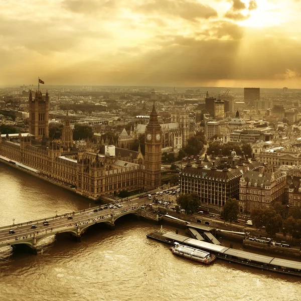 Vista para o telhado de Westminster — Fotografia de Stock