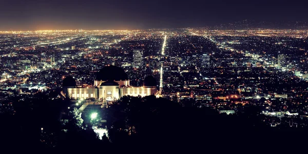 Los Angeles bei Nacht — Stockfoto