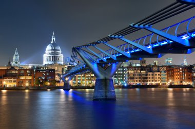 Millennium Bridge and St Pauls