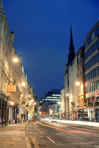 Vista de rua de Londres — Fotografia de Stock