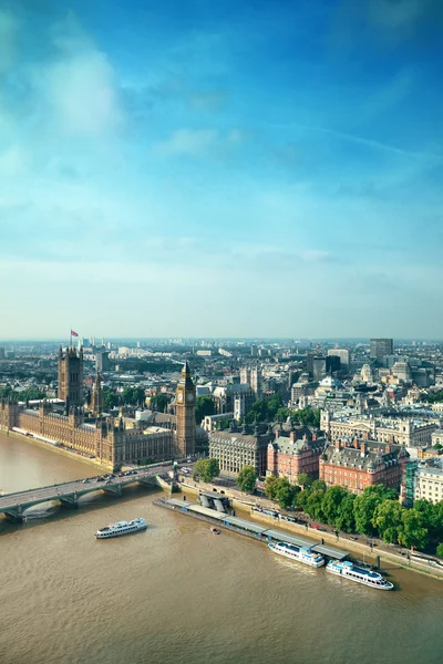 Londra havadan görünümü — Stok fotoğraf