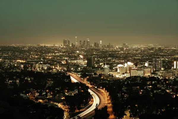 Los Angeles éjszaka. — Stock Fotó