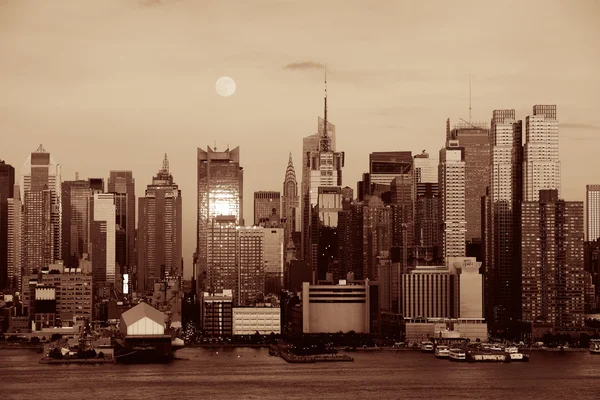 Manhattan Moon. —  Fotos de Stock