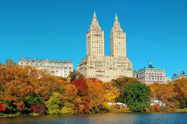 Central park herfst — Stockfoto