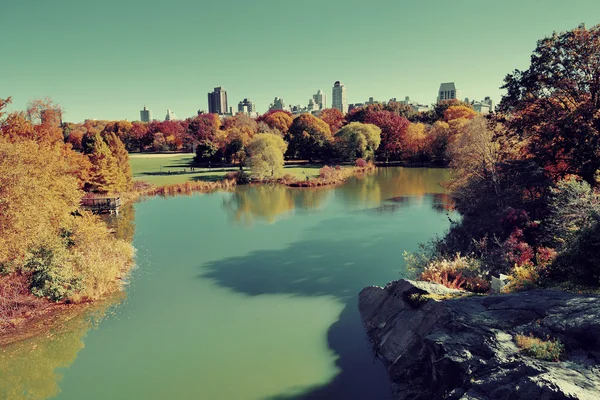 Central Park Autumn — Stock Photo, Image