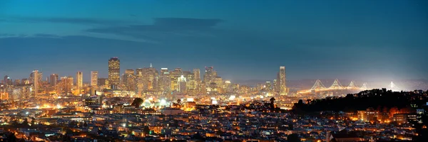 Skyline fra San Francisco – stockfoto