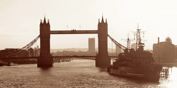 Tamigi fiume Londra — Foto Stock